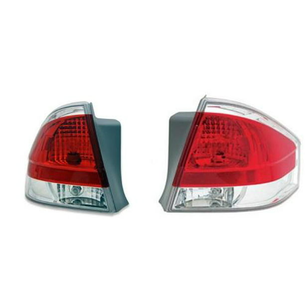 REAR TAIL LIGHT LAMP LOWER IN BUMPER LEFT+RIGHT For Ford Focus 2005-2007